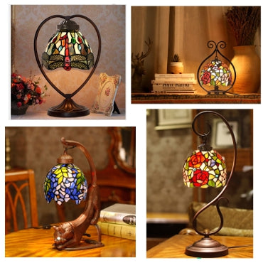 Tiffany accent deals lamp