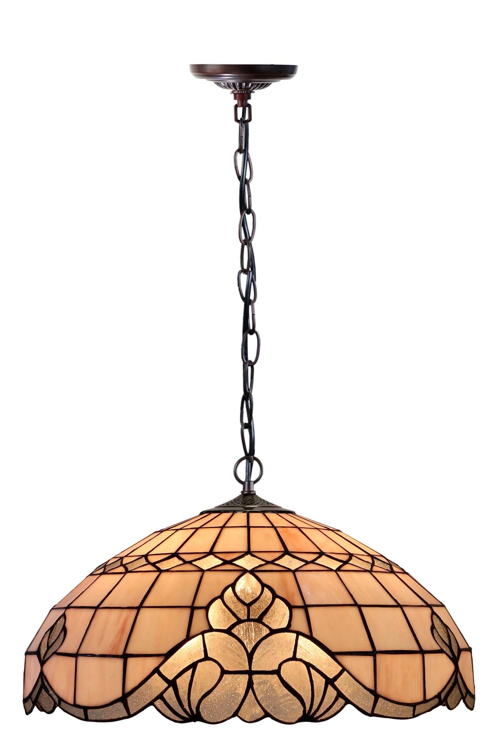 Large 20 " Vienna Baroque Style Tiffany  Pendant Light Down light Large 20 " Vienna Baroque Style Tiffany  Pendant Light Down light