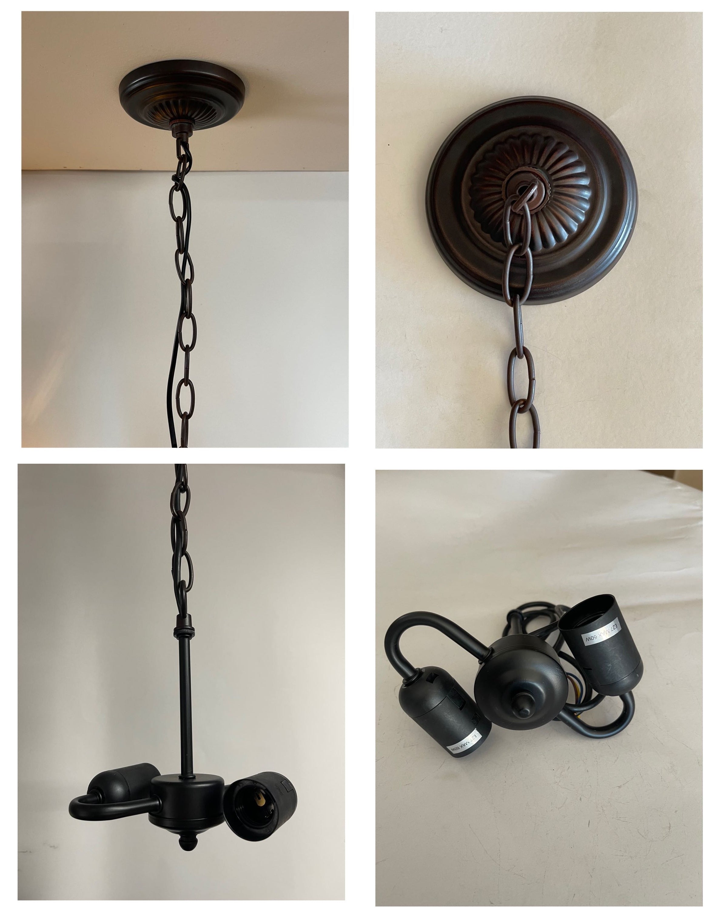 Large 16" Vibrant Fruits Style Stained Glass Tiffany Pendant Light Large 16" Vibrant Fruits Style Stained Glass Tiffany Pendant Light