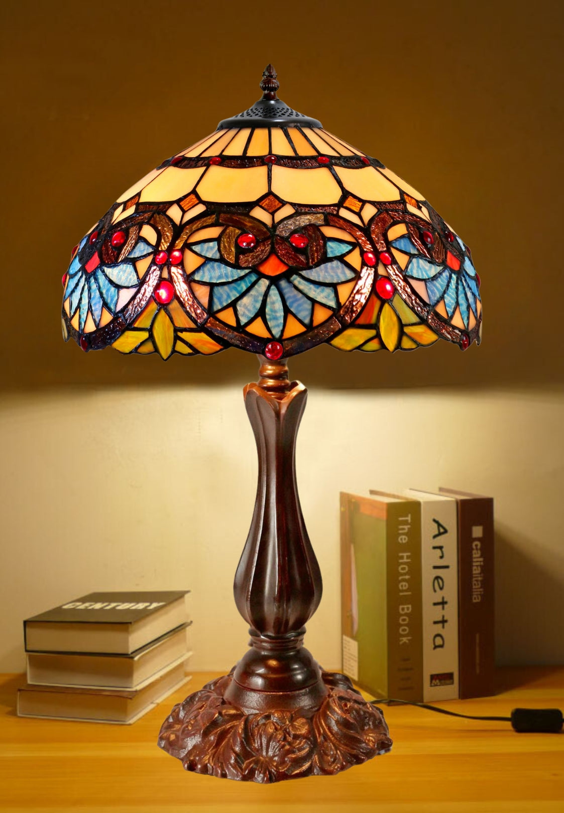 14" Boheme style Style Tiffany Table Lamp 14" Boheme style Style Tiffany Table Lamp