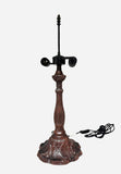 Traditional 16" Large Clematis Flower Trellis Tiffany Table Lamp Traditional 16" Large Clematis Flower Trellis Tiffany Table Lamp