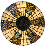Large 18" Leaf Ribbon Style Stained Glass Leadlight Tiffany Floor Lamp Large 18" Leaf Ribbon Style Stained Glass Leadlight Tiffany Floor Lamp