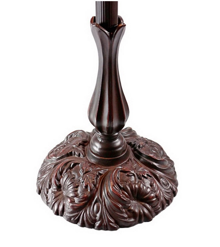 Waratah Style Leadlight Stained Glass Bridge Arm Tiffany  Floor Lamp Waratah Style Leadlight Stained Glass Bridge Arm Tiffany  Floor Lamp