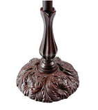 Waratah Style Leadlight Stained Glass Bridge Arm Tiffany  Floor Lamp Waratah Style Leadlight Stained Glass Bridge Arm Tiffany  Floor Lamp