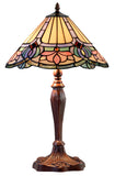 Exquisite 14" floral-inspired design Tiffany Table Lamp Exquisite 14" floral-inspired design Tiffany Table Lamp