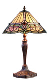 Exquisite 14" floral-inspired design Tiffany Table Lamp Exquisite 14" floral-inspired design Tiffany Table Lamp