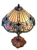 Exquisite 14" floral-inspired design Tiffany Table Lamp Exquisite 14" floral-inspired design Tiffany Table Lamp