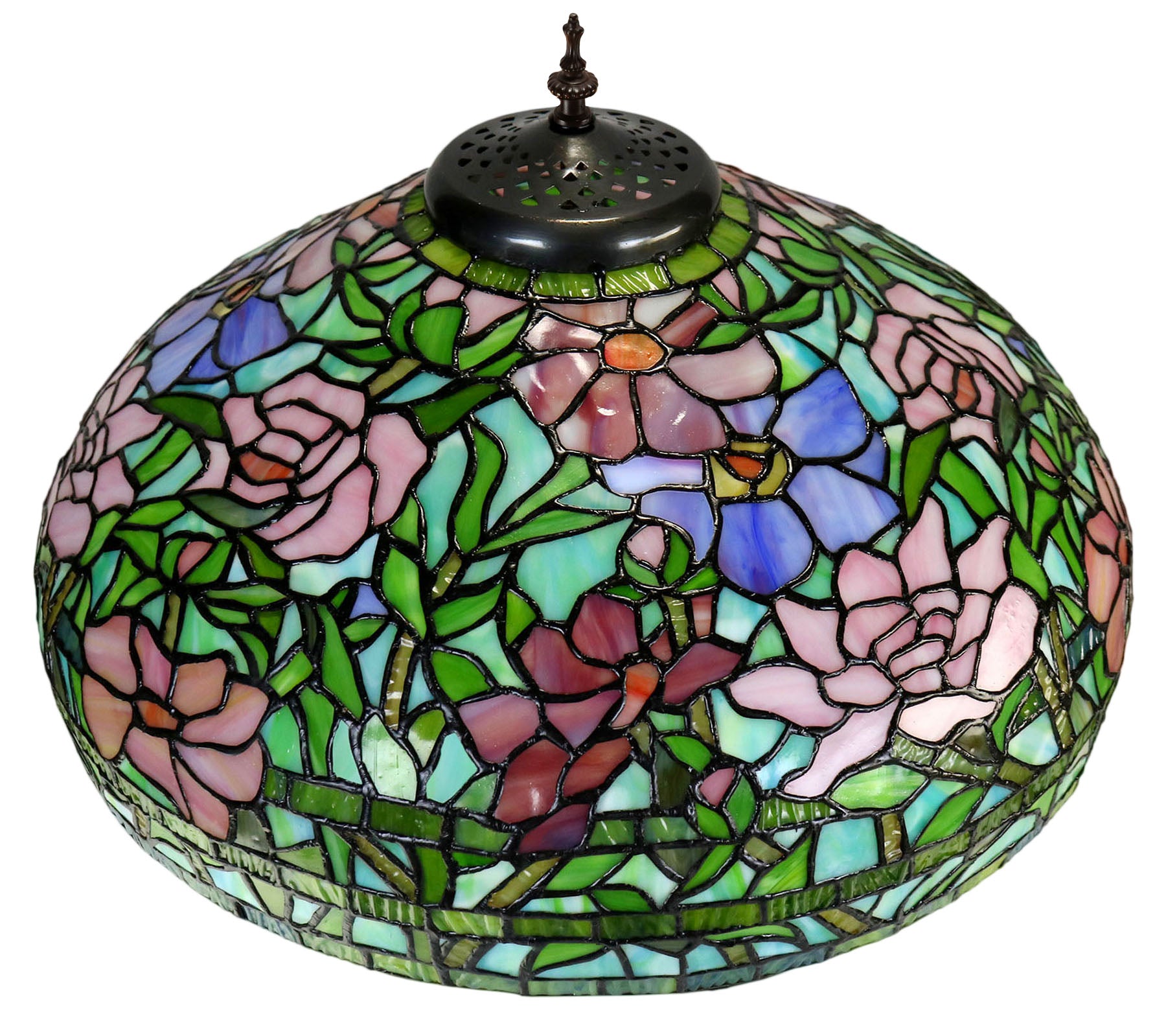 Timeless Collectio@ Large 18 inches Peony Style Tiffany Pendant Light Timeless Collectio@ Large 18 inches Peony Style Tiffany Pendant Light