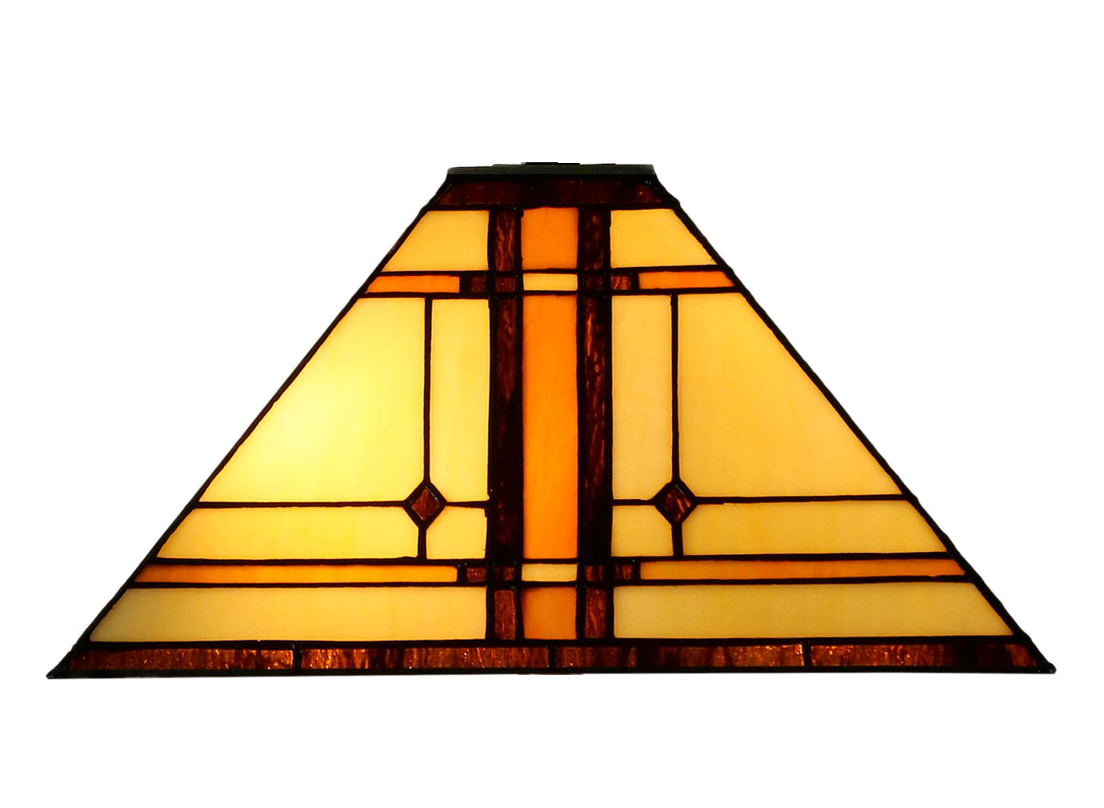 Large Mission Tiffany Style Amora Pendant Light Large Mission Tiffany Style Amora Pendant Light