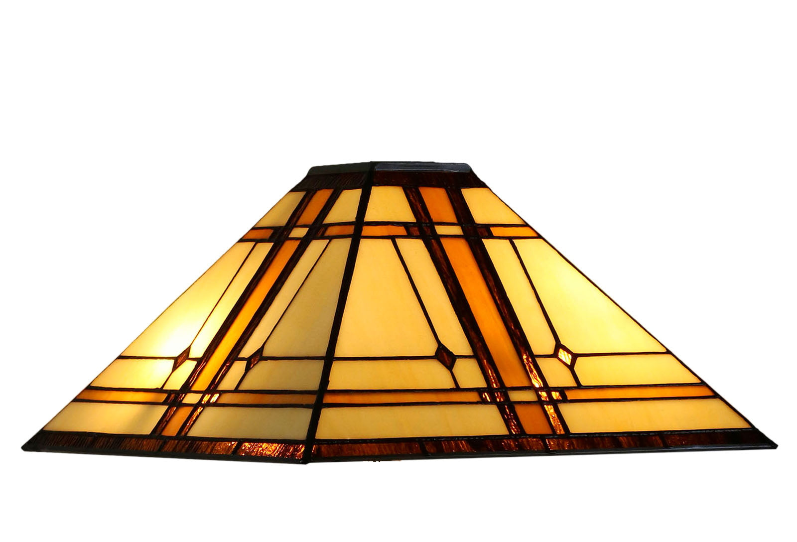 Large Mission Tiffany Style Amora Pendant Light Large Mission Tiffany Style Amora Pendant Light