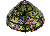16" Flower Clematis Trellis  Tiffany  Pendant Light 16" Flower Clematis Trellis  Tiffany  Pendant Light