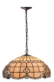 Large 20 " Vienna Baroque Style Tiffany  Pendant Light Down light Large 20 " Vienna Baroque Style Tiffany  Pendant Light Down light