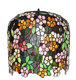 Museum Quality apple blossom Tiffany Stained Glass Table Lamp with Trunk Base Museum Quality apple blossom Tiffany Stained Glass Table Lamp with Trunk Base