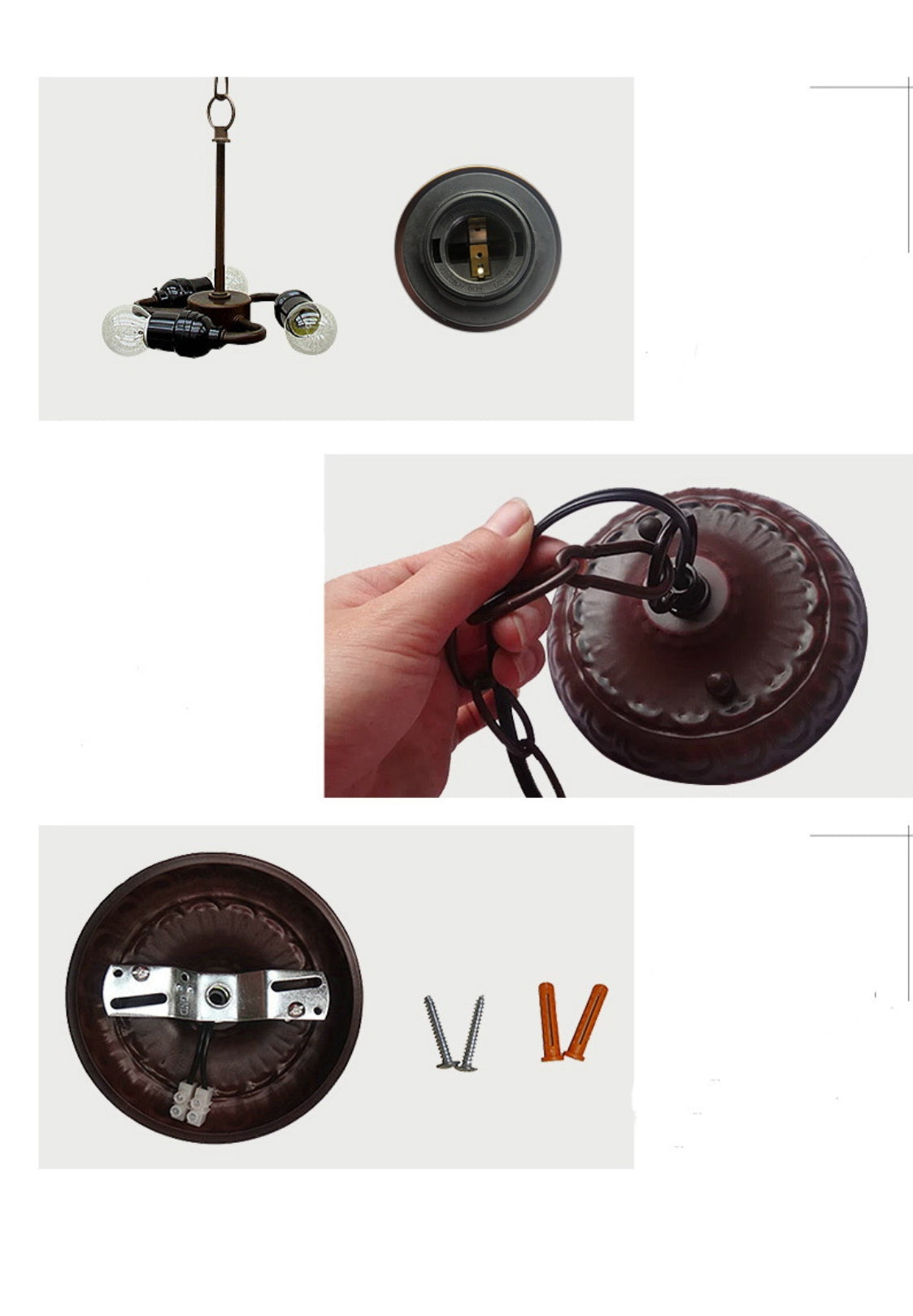 Huge 22" Magnolia Flower Stained Glass Tiffany Hanging Light Huge 22" Magnolia Flower Stained Glass Tiffany Hanging Light