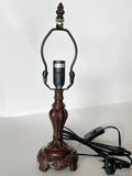 Metal Vintage Lamp Base  for 8" Wide Tiffany Mini Table Lamp Metal Vintage Lamp Base  for 8" Wide Tiffany Mini Table Lamp
