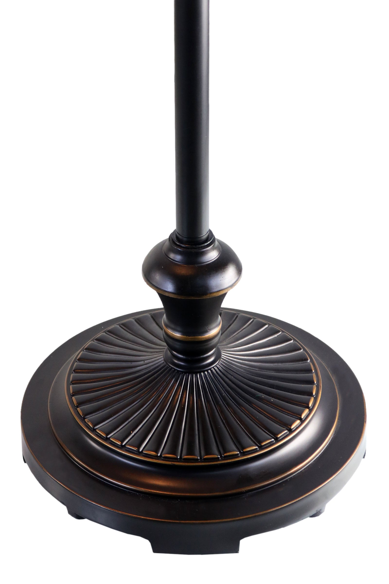 13" Curved line design Stained Glass Edwardian Bridge Arm Tiffany Floor Lamp 13" Curved line design Stained Glass Edwardian Bridge Arm Tiffany Floor Lamp