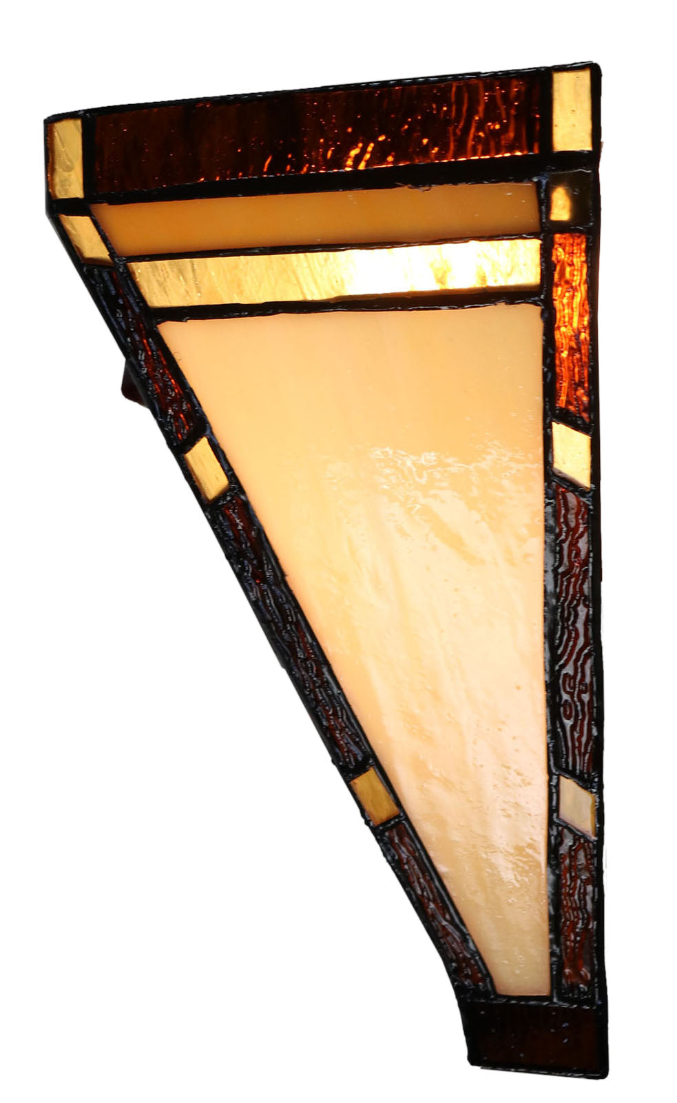 Art Noumea Geometric shape Stained Glass Tiffany Wall Light Wall Sconce Art Noumea Geometric shape Stained Glass Tiffany Wall Light Wall Sconce