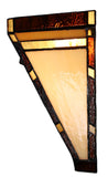 Art Noumea Geometric shape Stained Glass Tiffany Wall Light Wall Sconce Art Noumea Geometric shape Stained Glass Tiffany Wall Light Wall Sconce
