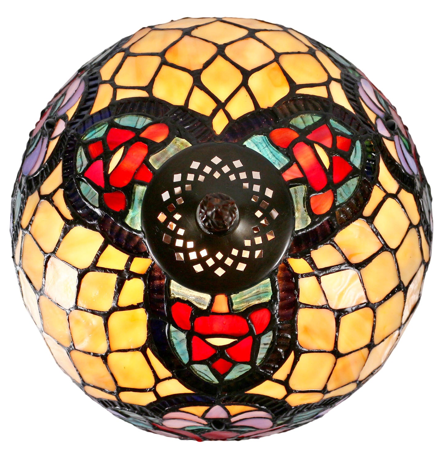 12" Poppy Flower Tiffany Tiffany Bedside Lamp 12" Poppy Flower Tiffany Tiffany Bedside Lamp