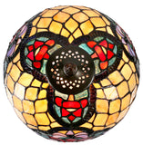 12" Poppy Flower Tiffany Tiffany Bedside Lamp 12" Poppy Flower Tiffany Tiffany Bedside Lamp