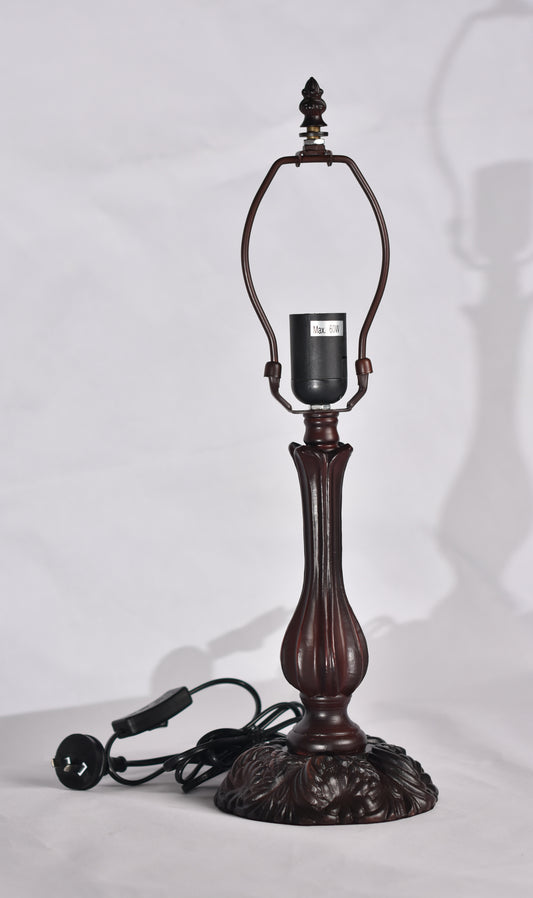 1-Light  Metal Vintage Lamp Base  for 12"Tiffany Table Lamp