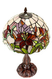 Amazing Oriental Lily  Style Stained Glass Leadlight Tiffany  Desk Lamp Amazing Oriental Lily  Style Stained Glass Leadlight Tiffany  Desk Lamp