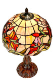 Amazing Oriental Lily  Style Stained Glass Leadlight Tiffany  Desk Lamp Amazing Oriental Lily  Style Stained Glass Leadlight Tiffany  Desk Lamp