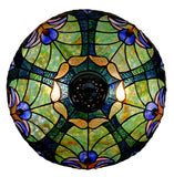 Large 18" Amor Green Victorian Style Tiffany Style Floor Lamp Large 18" Amor Green Victorian Style Tiffany Style Floor Lamp