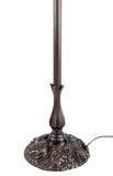 Large 18" Amor  Red Victorian Style Tiffany Style Floor Lamp Large 18" Amor  Red Victorian Style Tiffany Style Floor Lamp