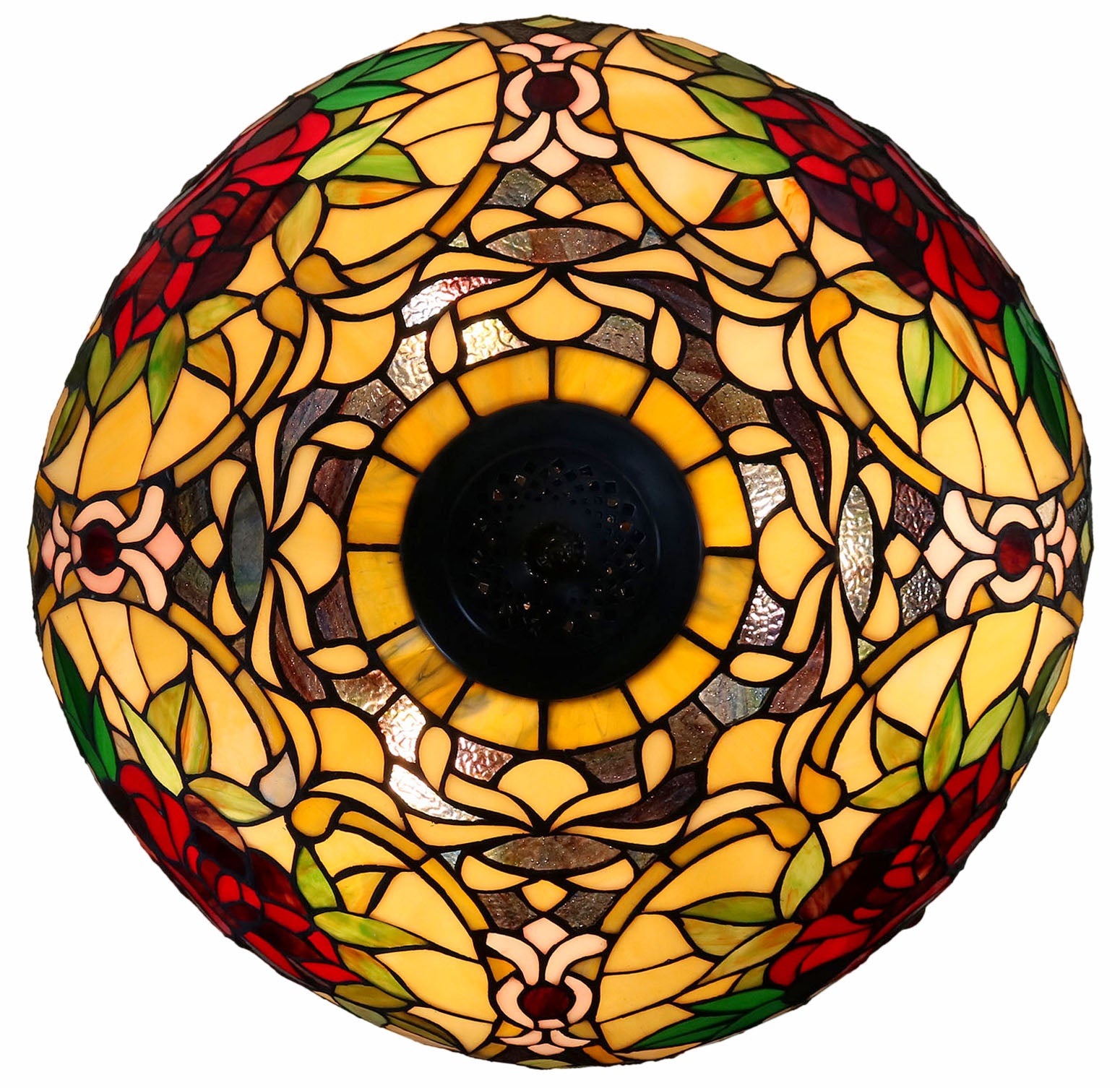 Huge 20" Red Camellia Style Leadlight Tiffany Floor Lamp Huge 20" Red Camellia Style Leadlight Tiffany Floor Lamp