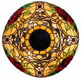 Huge 20" Red Camellia Style Leadlight Tiffany Floor Lamp Huge 20" Red Camellia Style Leadlight Tiffany Floor Lamp