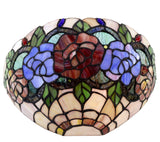 Rose  Style Tiffany Wall Sconce Rose  Style Tiffany Wall Sconce