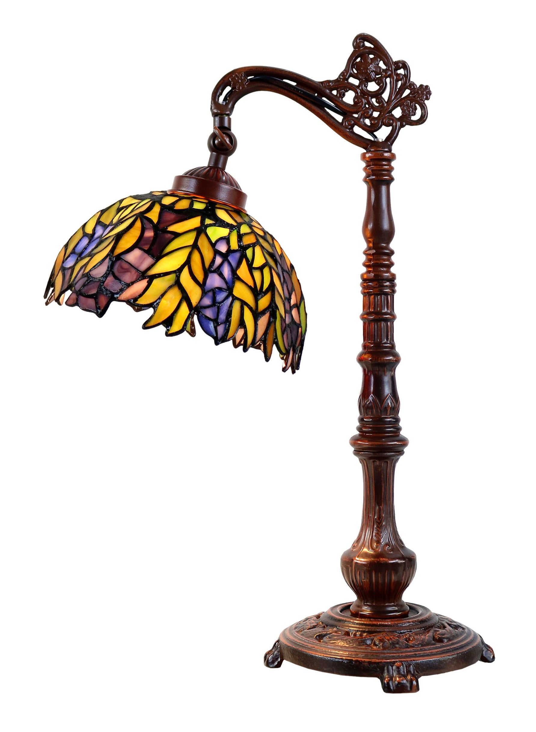 Tiffany deals lamp glass