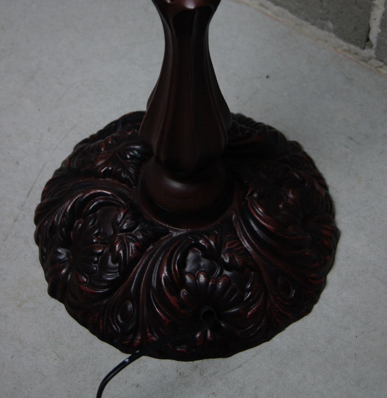 Boheme Style Stained Glass Bridge Arm Tiffany Floor Lamp Boheme Style Stained Glass Bridge Arm Tiffany Floor Lamp