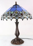 Large 16" Waratah Style Tiffany Table Lamp Large 16" Waratah Style Tiffany Table Lamp