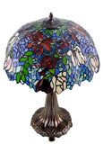 Timeless CollectionHuge @18 inches Flaming Trumpet Style Tiffany Table Lamp