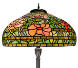 18" Large Peony Tiffany Floor Lamp 18" Large Peony Tiffany Floor Lamp