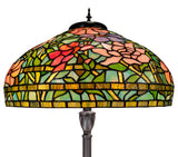 18" Large Peony Tiffany Floor Lamp 18" Large Peony Tiffany Floor Lamp