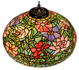 18" Large Peony Tiffany Floor Lamp 18" Large Peony Tiffany Floor Lamp