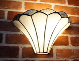 Lilly Soft curved linesTiffany Style Wall Sconce Lilly Soft curved linesTiffany Style Wall Sconce