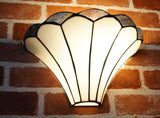 Lilly Soft curved linesTiffany Style Wall Sconce Lilly Soft curved linesTiffany Style Wall Sconce