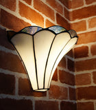 Lilly Soft curved linesTiffany Style Wall Sconce Lilly Soft curved linesTiffany Style Wall Sconce