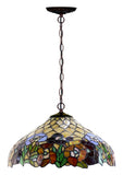 16" Flower Garden Blossom Style Tiffany  Pendant Light 16" Flower Garden Blossom Style Tiffany  Pendant Light