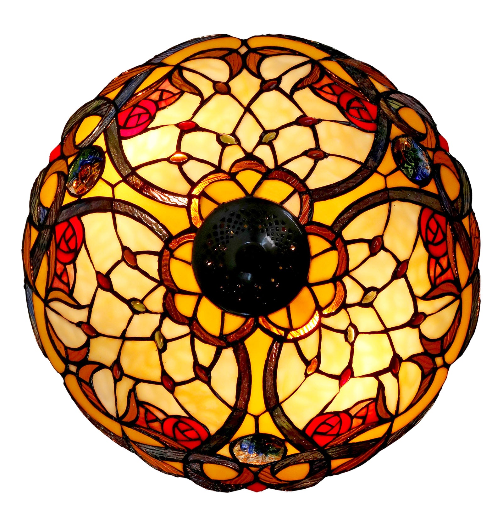 16" Flower Desert Rose Style Tiffany  Pendant Light 16" Flower Desert Rose Style Tiffany  Pendant Light