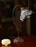 Amazing Flower Iris  Style Tiffany Table Lamp Amazing Flower Iris  Style Tiffany Table Lamp