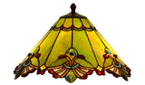 Large Jewel Carousel Green  Stained Glass Tiffany Floor Lamp Large Jewel Carousel Green  Stained Glass Tiffany Floor Lamp