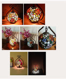 Flower basket Tiffany Accent Table Lamp Flower basket Tiffany Accent Table Lamp