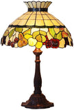 Huge 18" Vintage Fruit Crown Style Table Lamp Tiffany Stained Glass Table Lamps@ Limited Stock only Huge 18" Vintage Fruit Crown Style Table Lamp Tiffany Stained Glass Table Lamps@ Limited Stock only