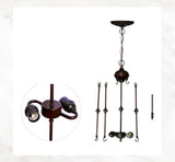 Large 16" Blue Wisteria style  Tiffany Uplihgter Pendant Lights Large 16" Blue Wisteria style  Tiffany Uplihgter Pendant Lights