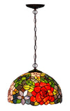 12” Rose Tiffany Downlight Pendant light 12” Rose Tiffany Downlight Pendant light